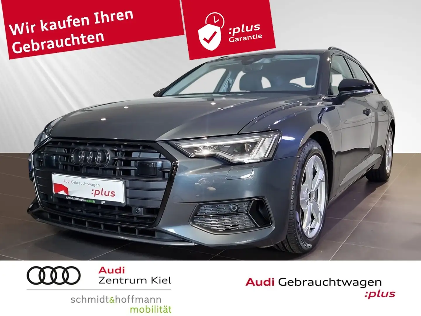 Audi A6 Avant 40 TDI sport AHK Matrix-LED ACC RFK Klima Grau - 1