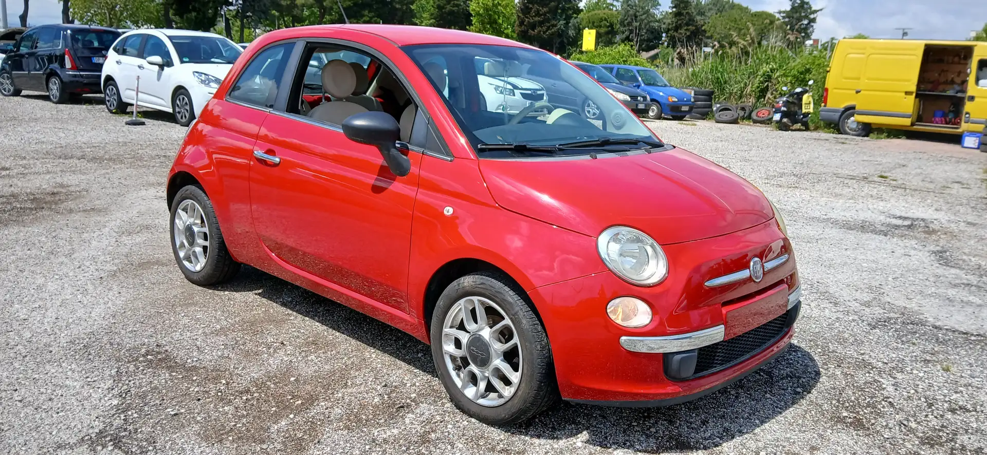 Fiat 500 Fiat 500 sport 1.2 clima cerchi neopatentati Rot - 2