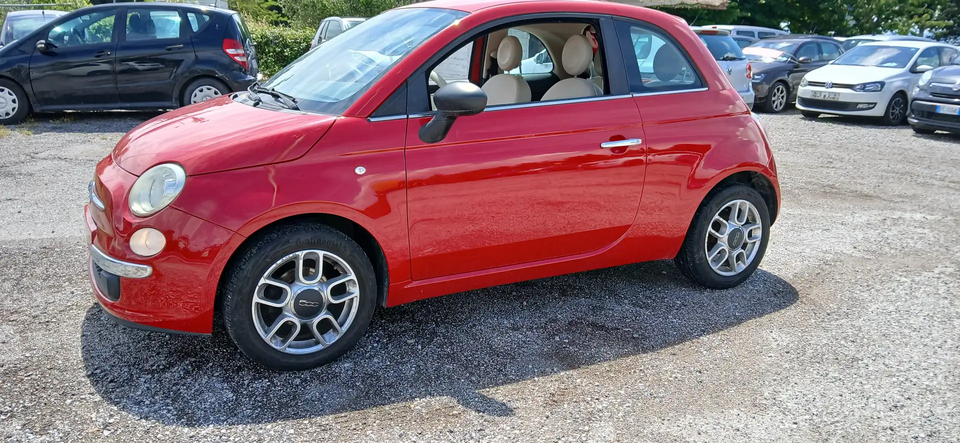 Fiat 500 Fiat 500 sport 1.2 clima cerchi neopatentati Rot - 1