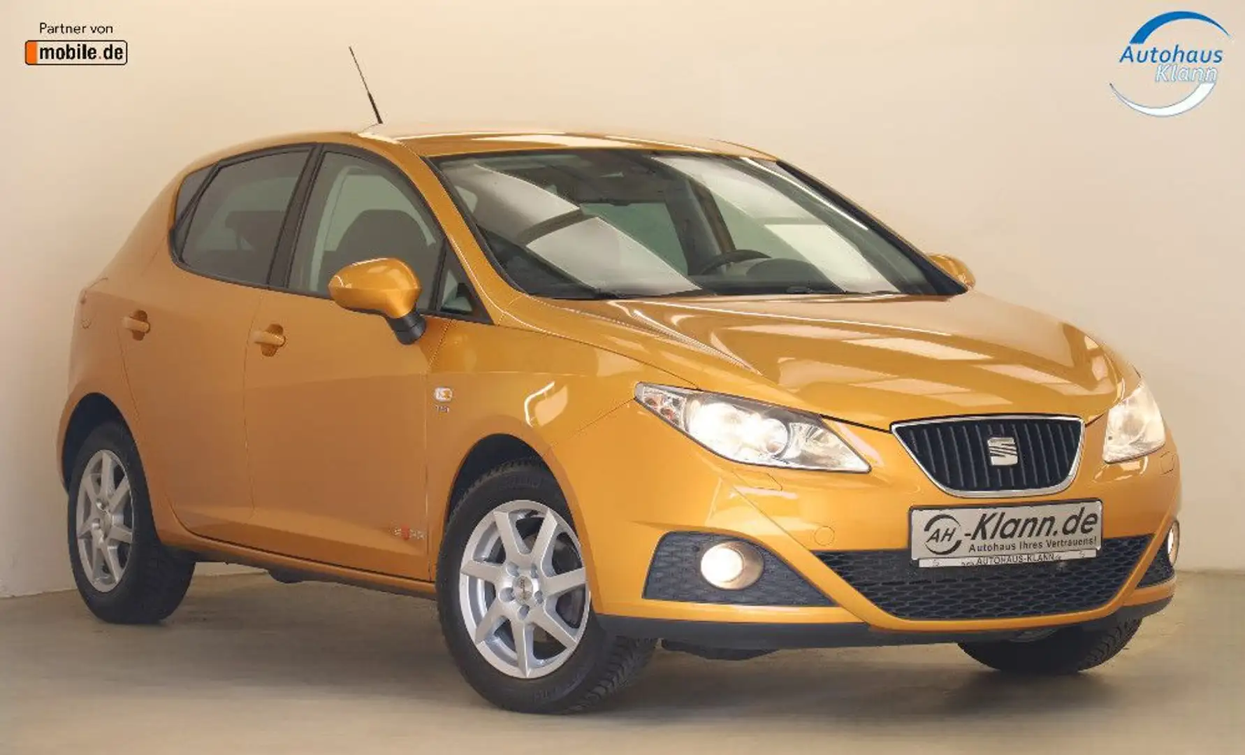 SEAT Ibiza 1.2TSI 105PS Automatik Copa Tempomat Klima Gelb - 1