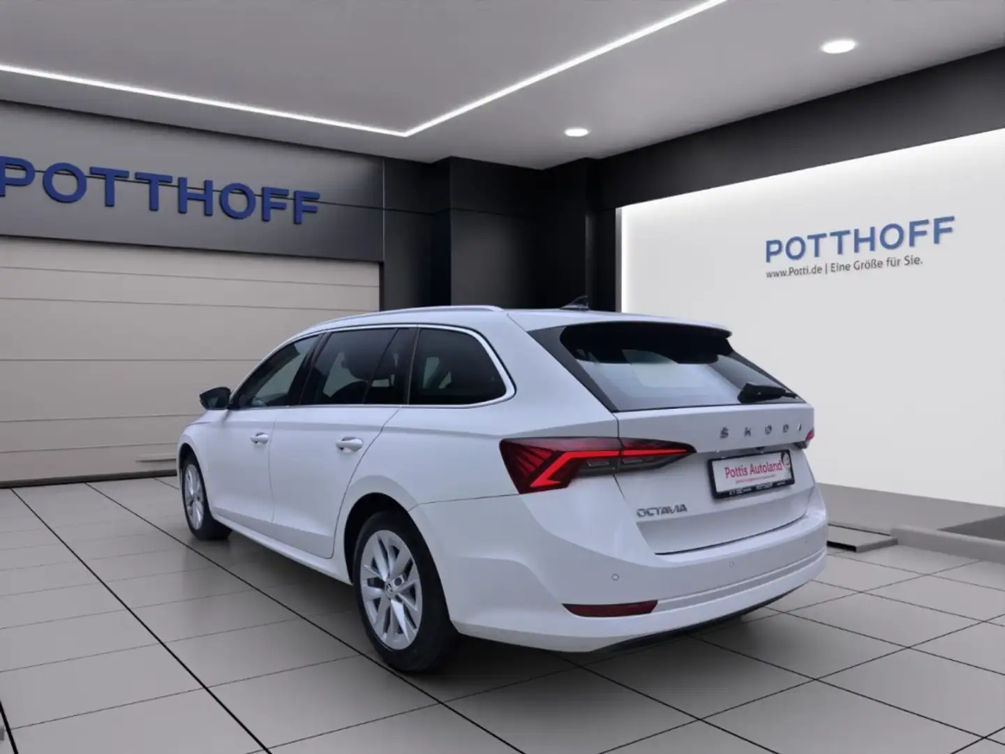 Skoda Octavia Combi 2.0 TDI DSG STYLE NAVI ACC SITZHZG LED Weiß - 2