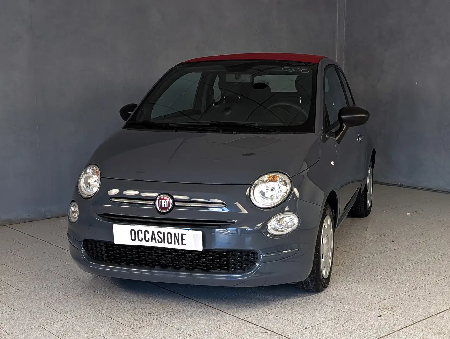 Fiat 500C 1.0 HYBRID 70CV CULT Grigio - 2
