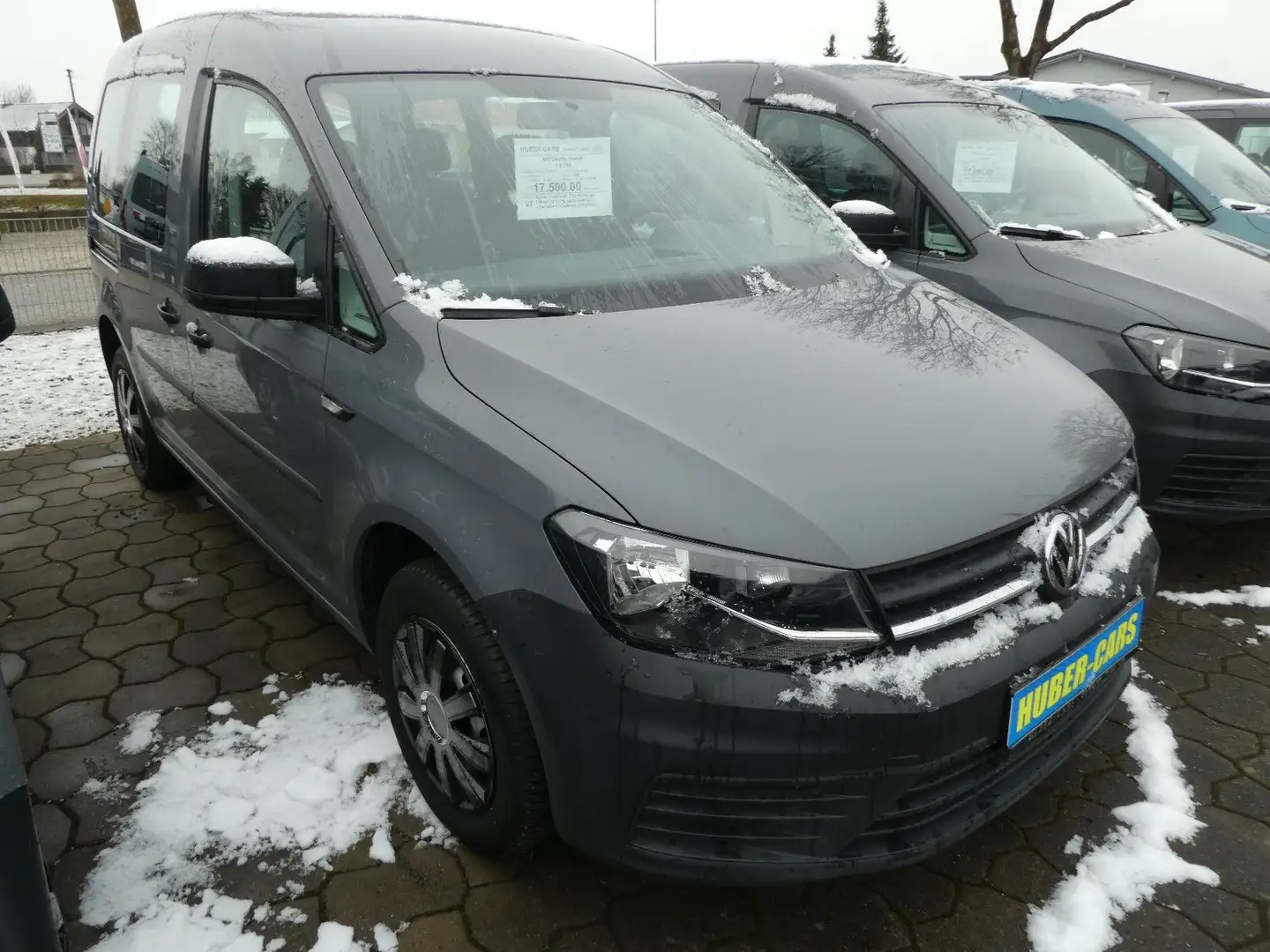 Volkswagen Caddy Kombi 1,0 TSI Klima+Tempomat+Flügeltüre Grau - 1