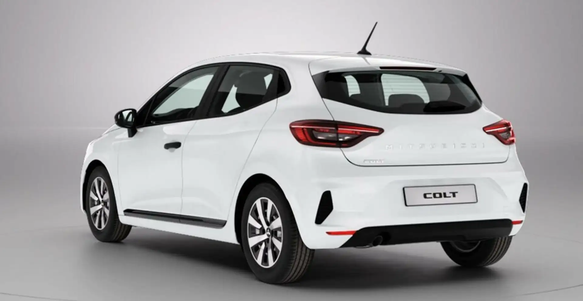 Mitsubishi Colt Basis, günstig finanzierbar! Blanc - 2
