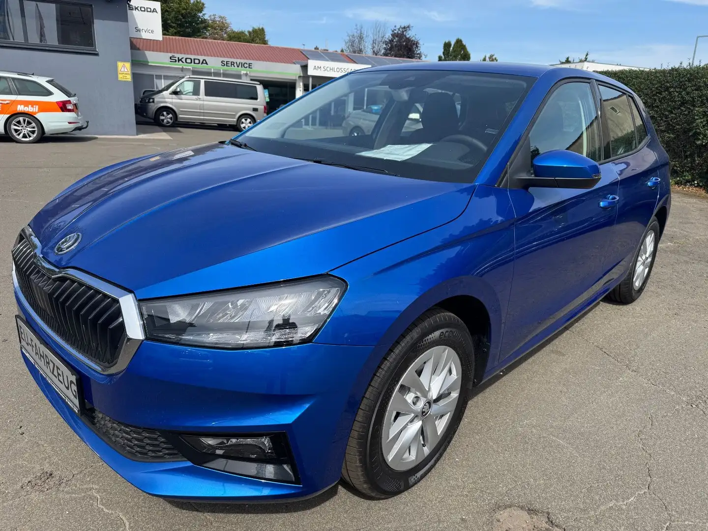 Skoda Fabia 130 JAHRE  BLAU GRAU & SCHWARZ Blau - 1