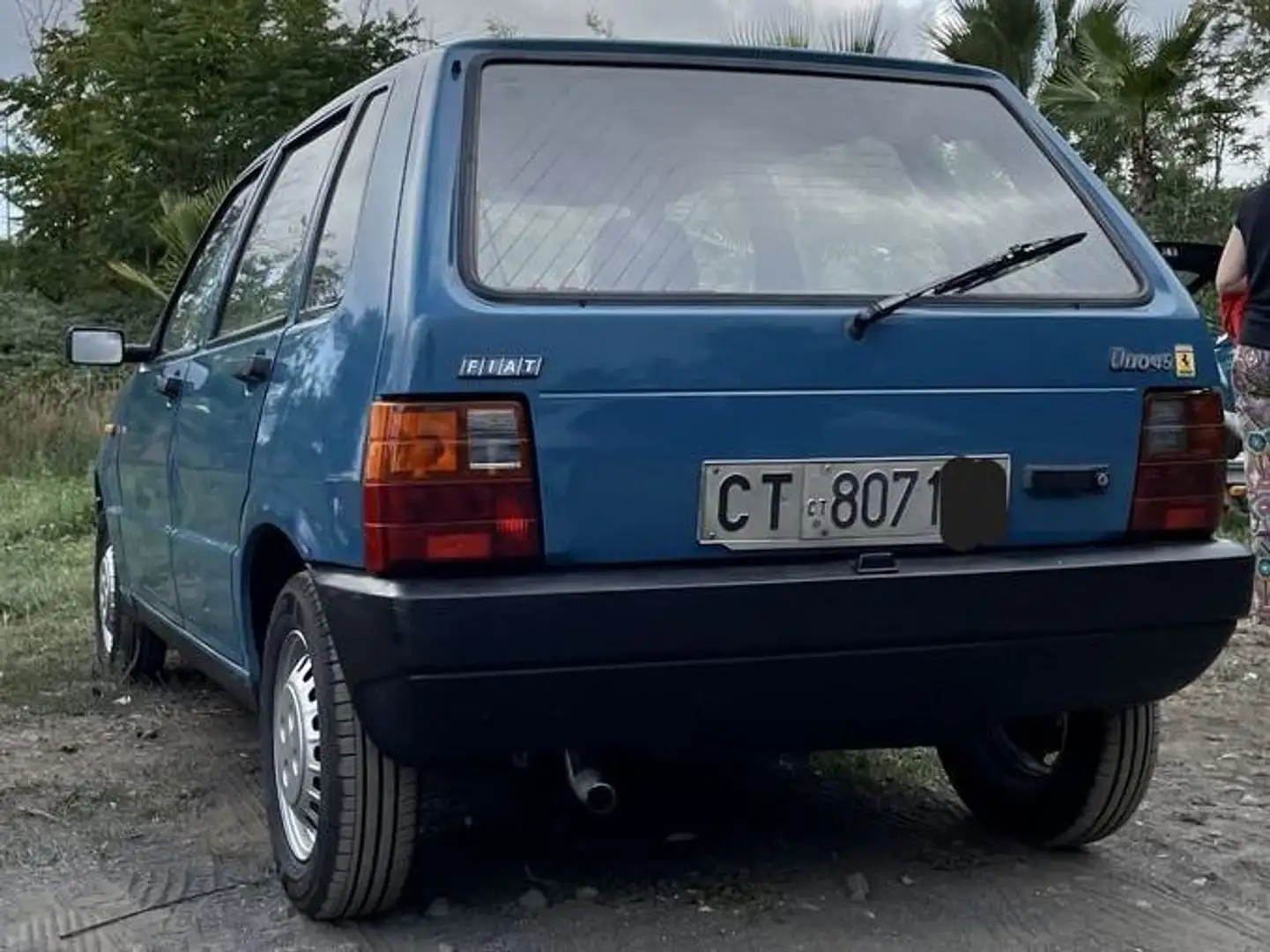 Fiat Uno 45 Blauw - 2