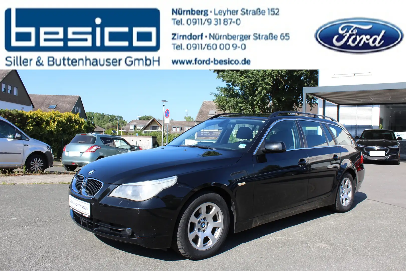 BMW 530 530d Touring*Automatik*Xenon*Memory*Navi*PDC* Noir - 1