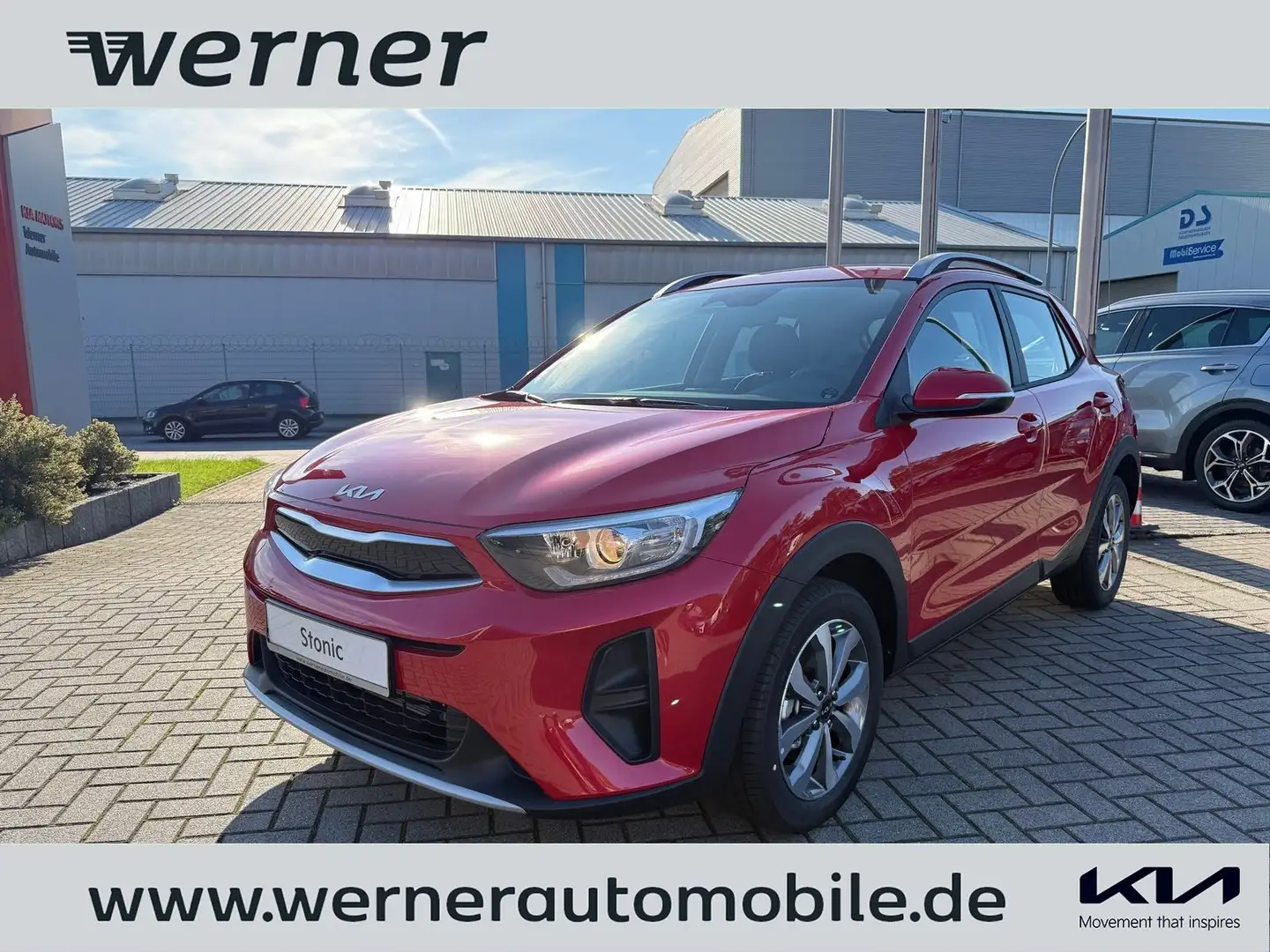 Kia Stonic 1.0 T-GDI Vision Rouge - 1