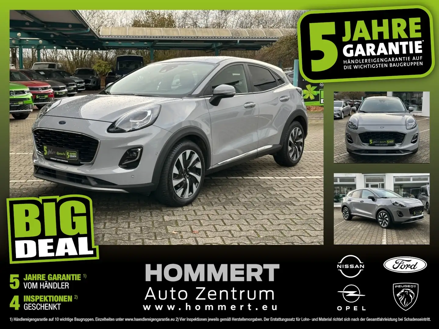 Ford Puma 1.0 EcoBoost Titanium *ACC*beh.Lenk*Kamera* Gris - 1