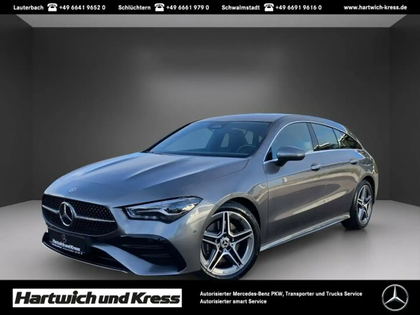 Mercedes-Benz CLA 200 CLA 200 Shooting Brake AMG Line+Burmester+Kamera+Ambiente+AMG-Leder Grau - 1