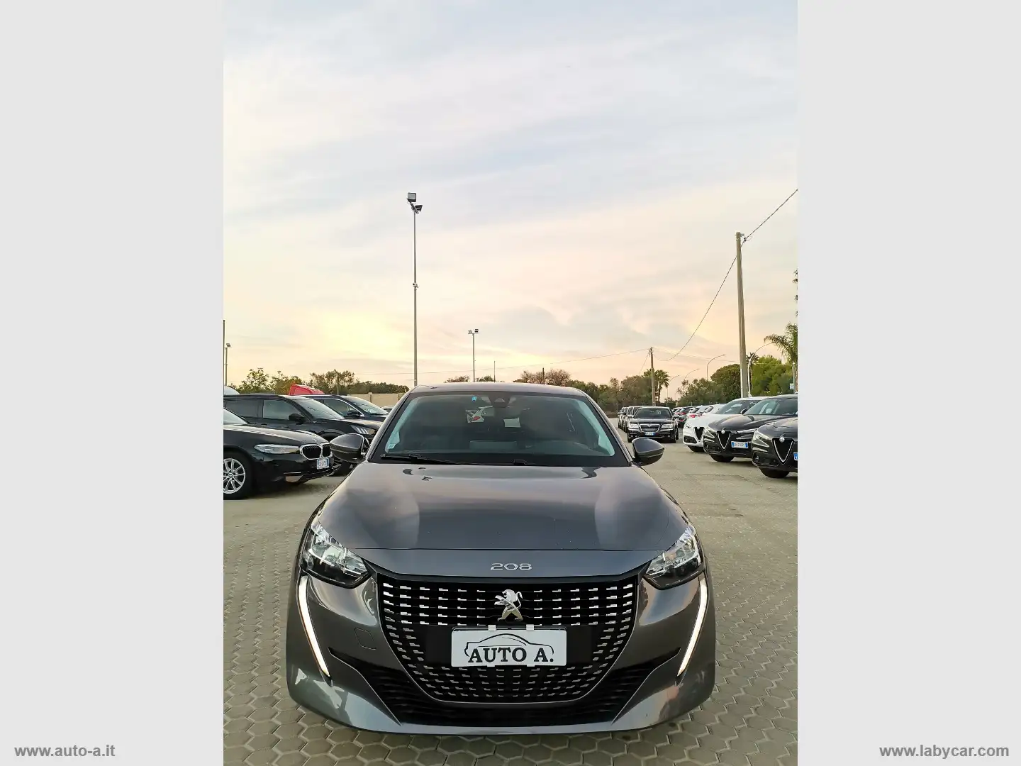 Peugeot 208 BlueHDi 100 S&S 5p. Allure Grigio - 2