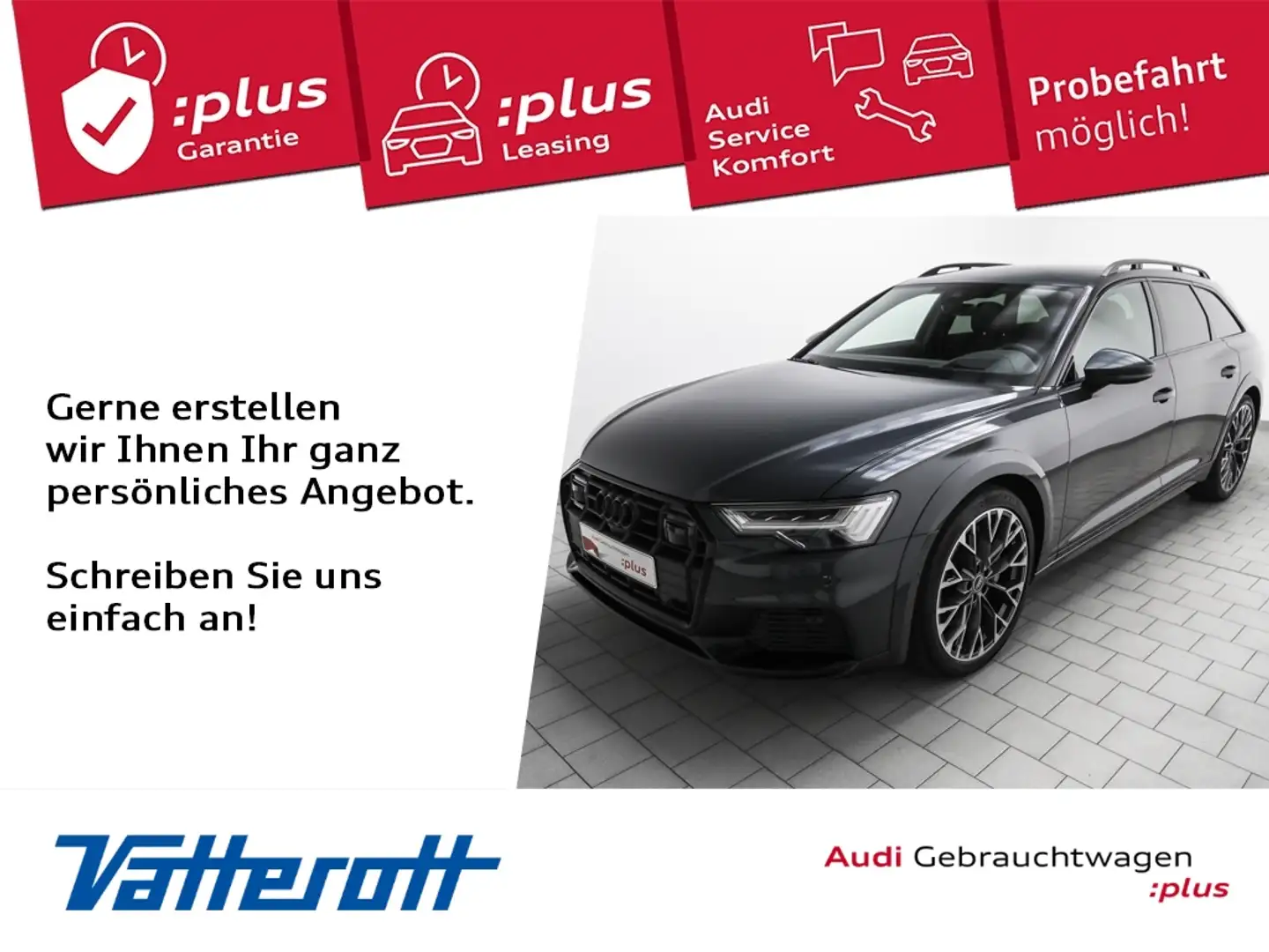 Audi A6 allroad quattro 55 TDI AHK HDMatrix B&O HUD Grau - 1