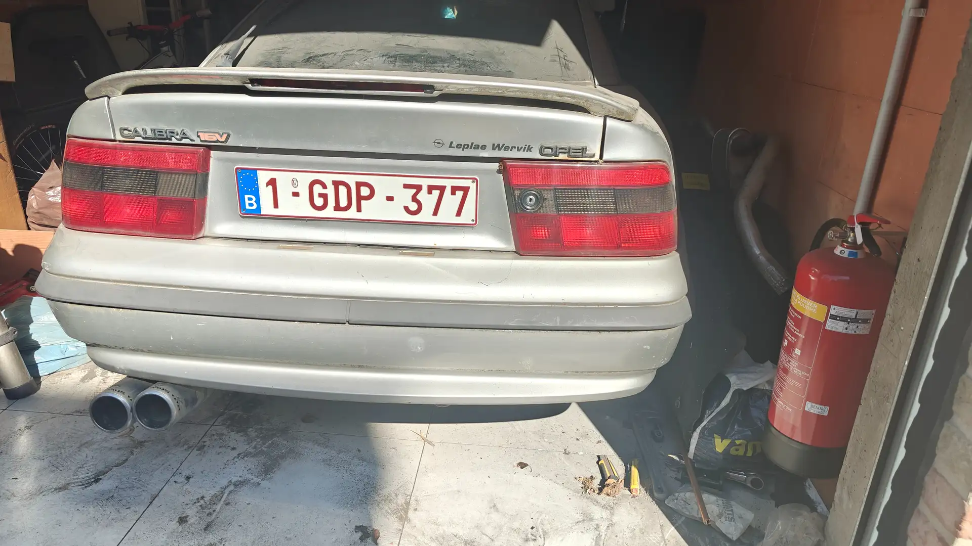 Opel Calibra C20xe Silber - 1