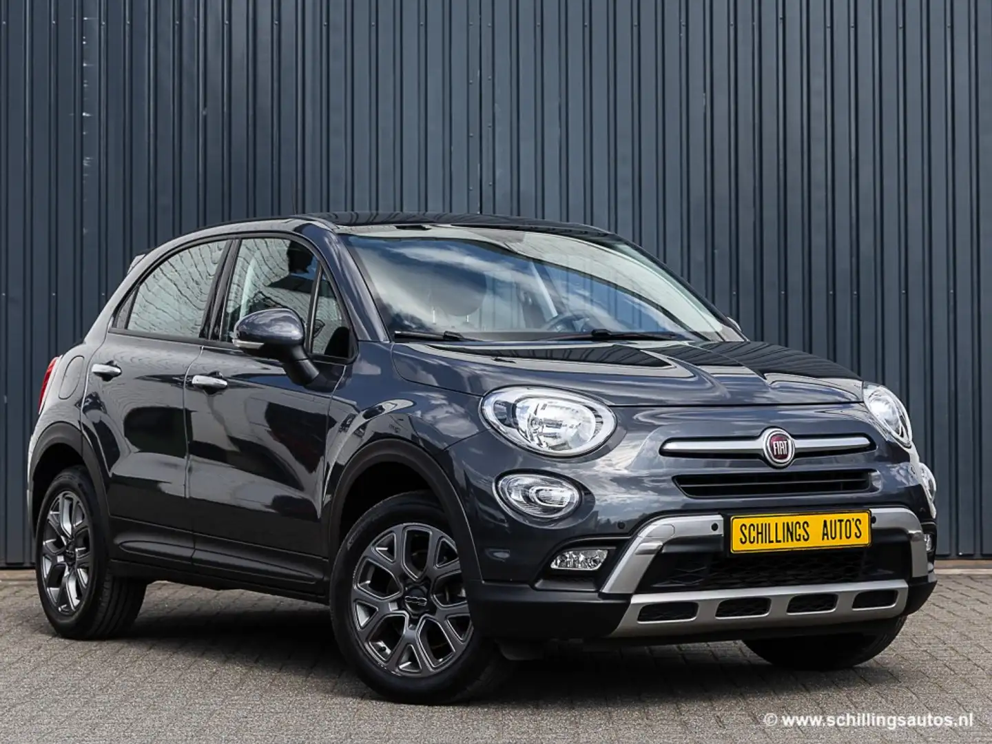 Fiat 500X 1.4 Turbo Cross M-AIR Automaat Navi Airco-Ecc 67.0 Gris - 2