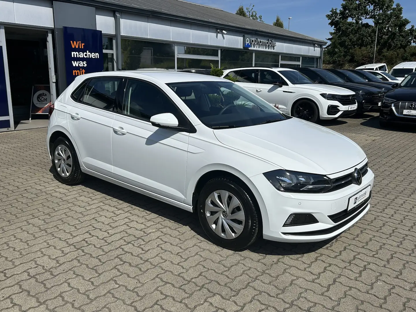 Volkswagen Polo 1.0 TSI Comfortline*KLIMA*PDC*BT* Blanc - 2