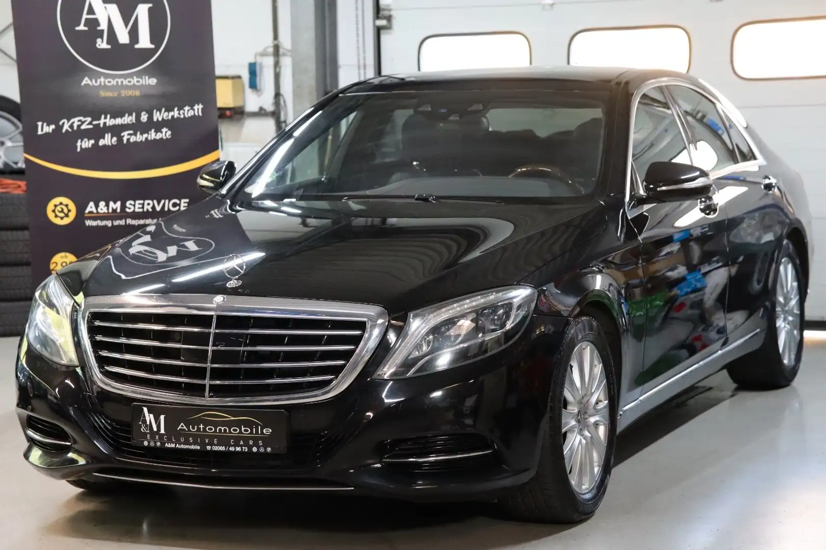 Mercedes-Benz S 350 d BLUETEC *PANO*RKAM*DISTRONIC*BURMESTER* Noir - 1