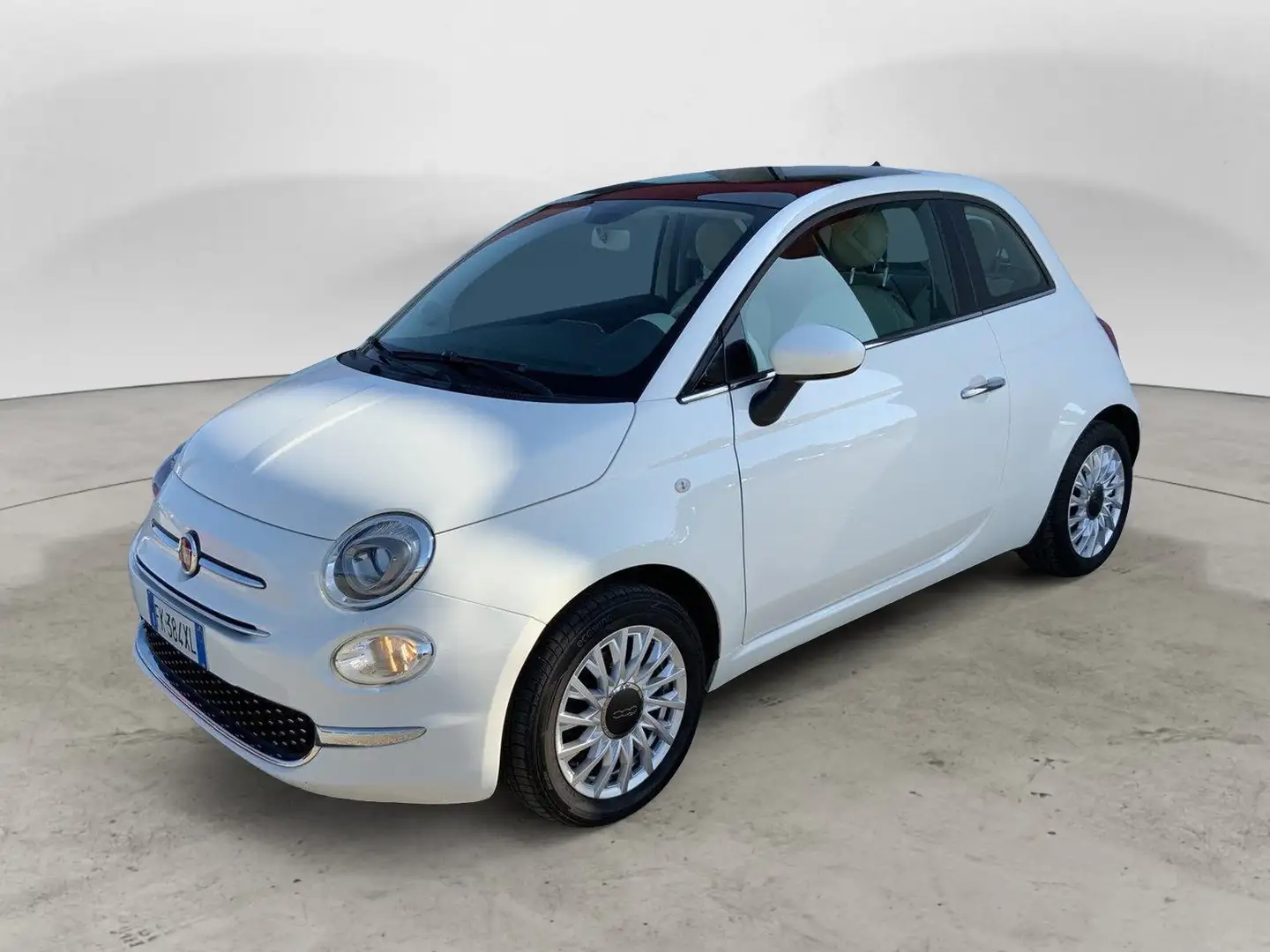 Fiat 500 (2015-2024) 1.2 Lounge Bianco - 1