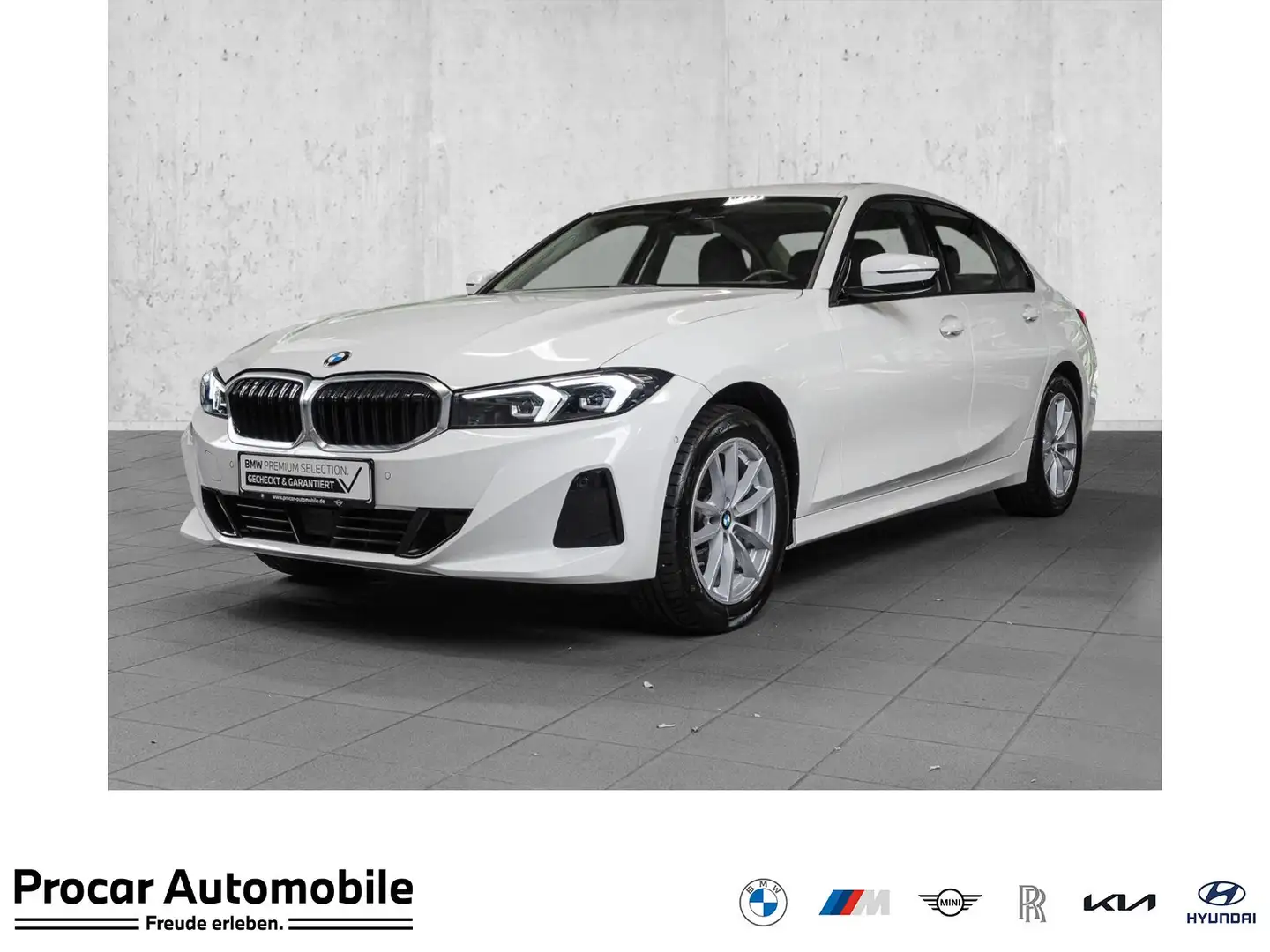 BMW 318 i AHK+KAMERA+ACC+STOP&GO+DRIVASS+ Weiß - 1