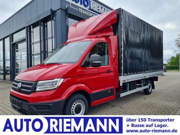 Crafter 35 Pritsche Schiebeplane LED Tempom.