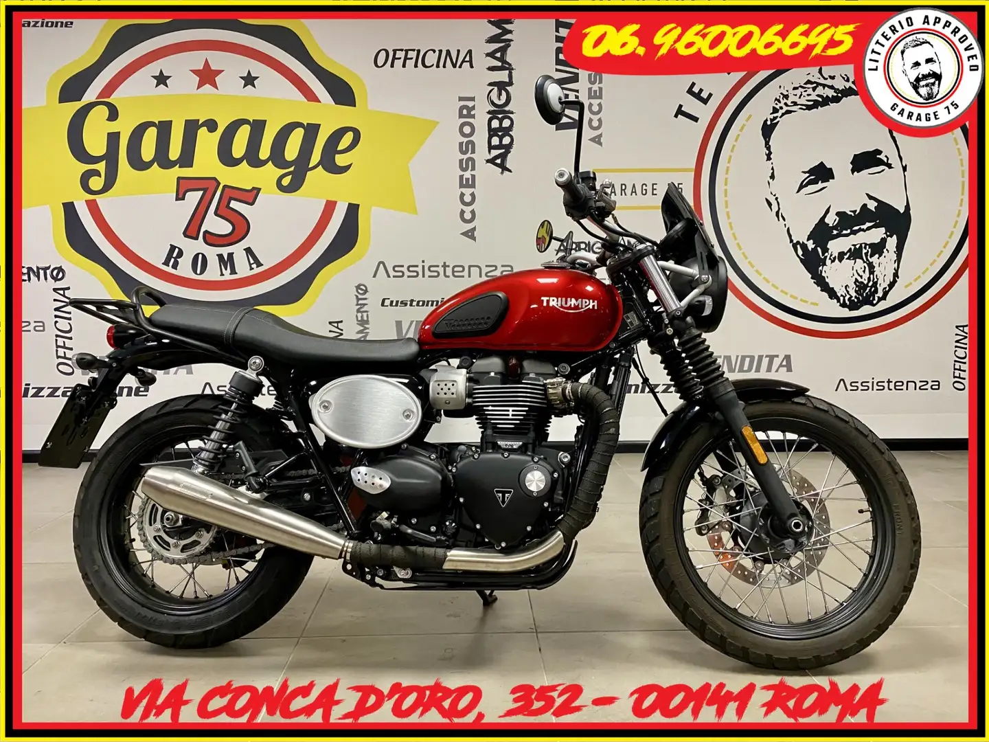 Triumph Street Scrambler Rosso - 1