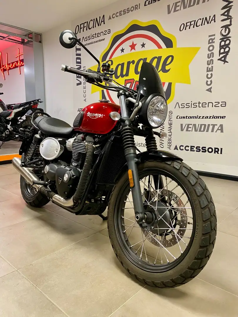 Triumph Street Scrambler Rosso - 2