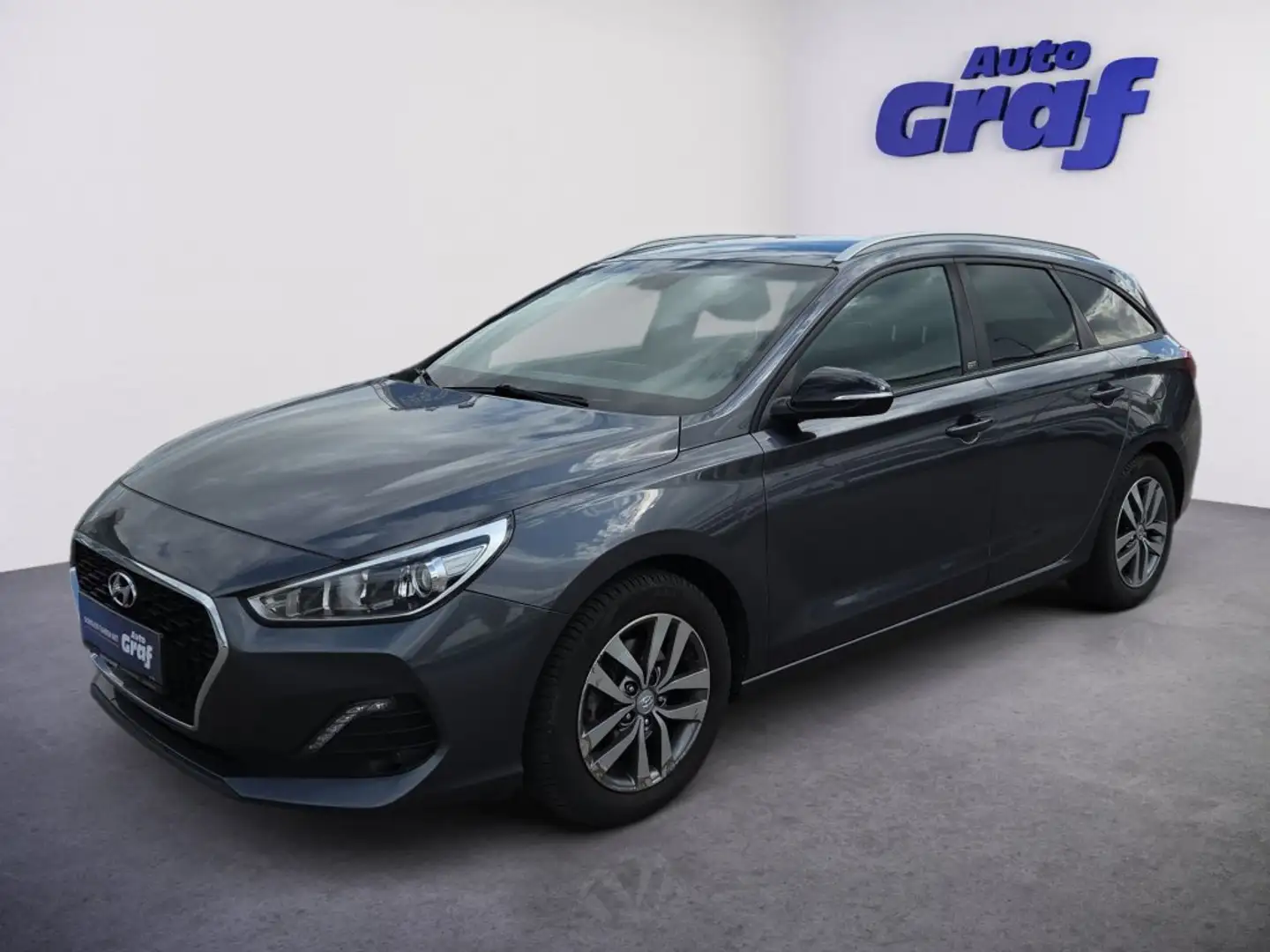 Hyundai i30 CW 1,0 T-GDI GO! Grau - 1