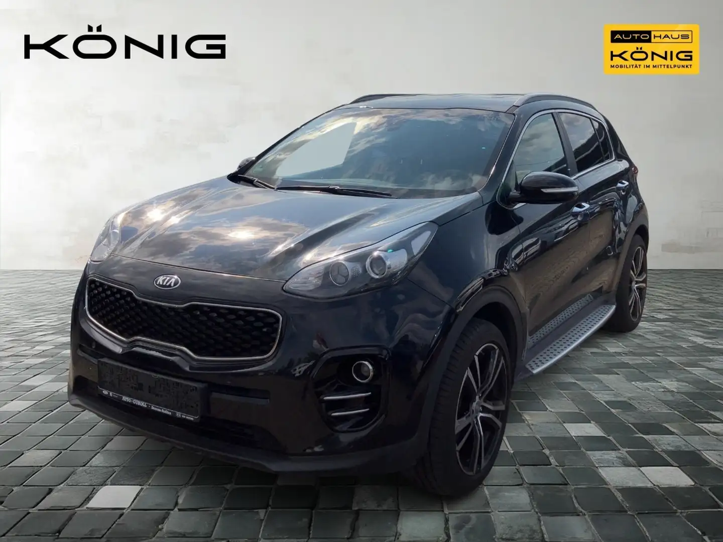 Kia Sportage 1.6 Vision AZV, Trittbretter Zwart - 1