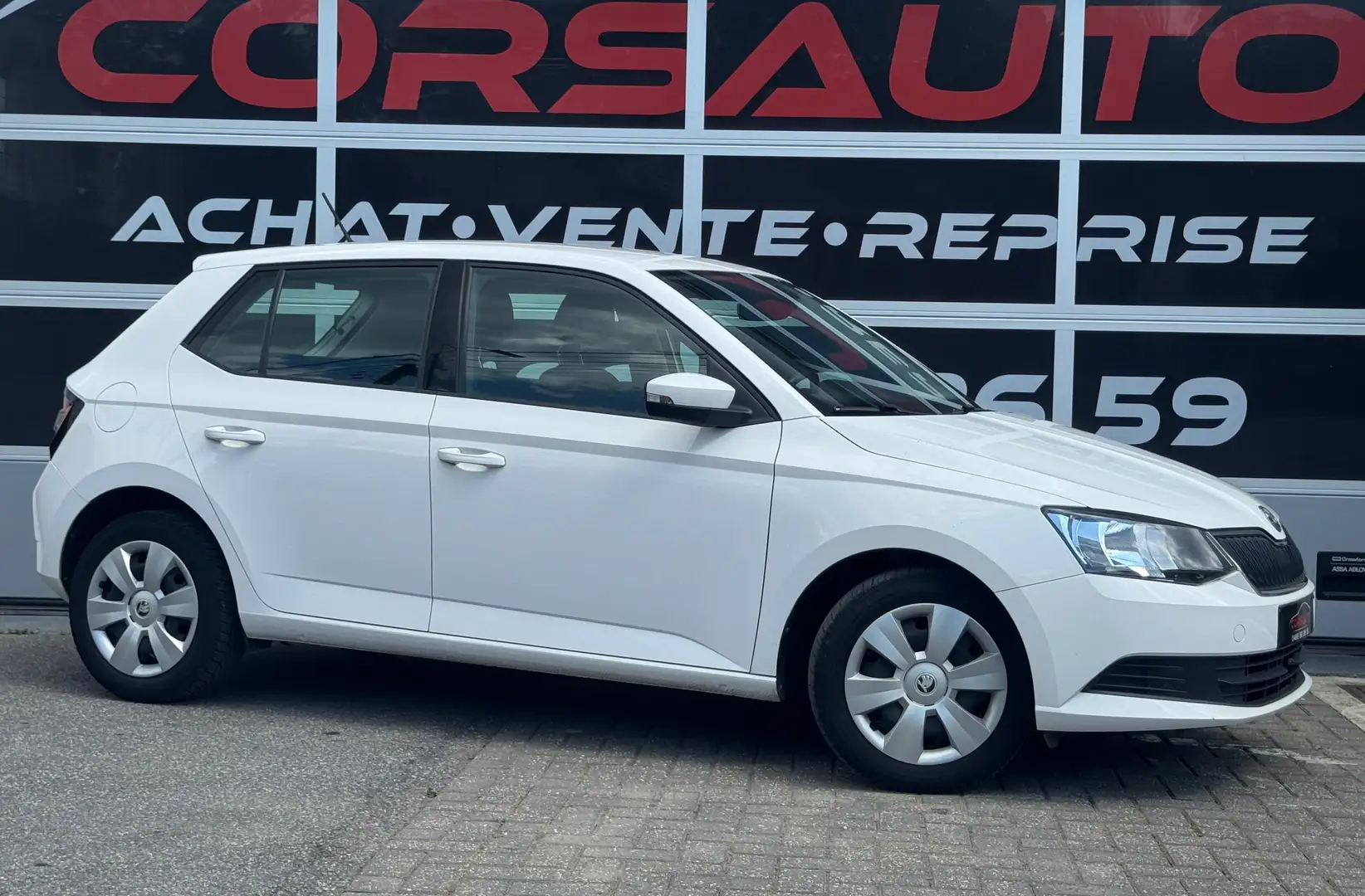 Skoda Fabia Fabia 1.2 TSI Ambition CLIM CRUISE ATT REM DETECT Blanc - 2
