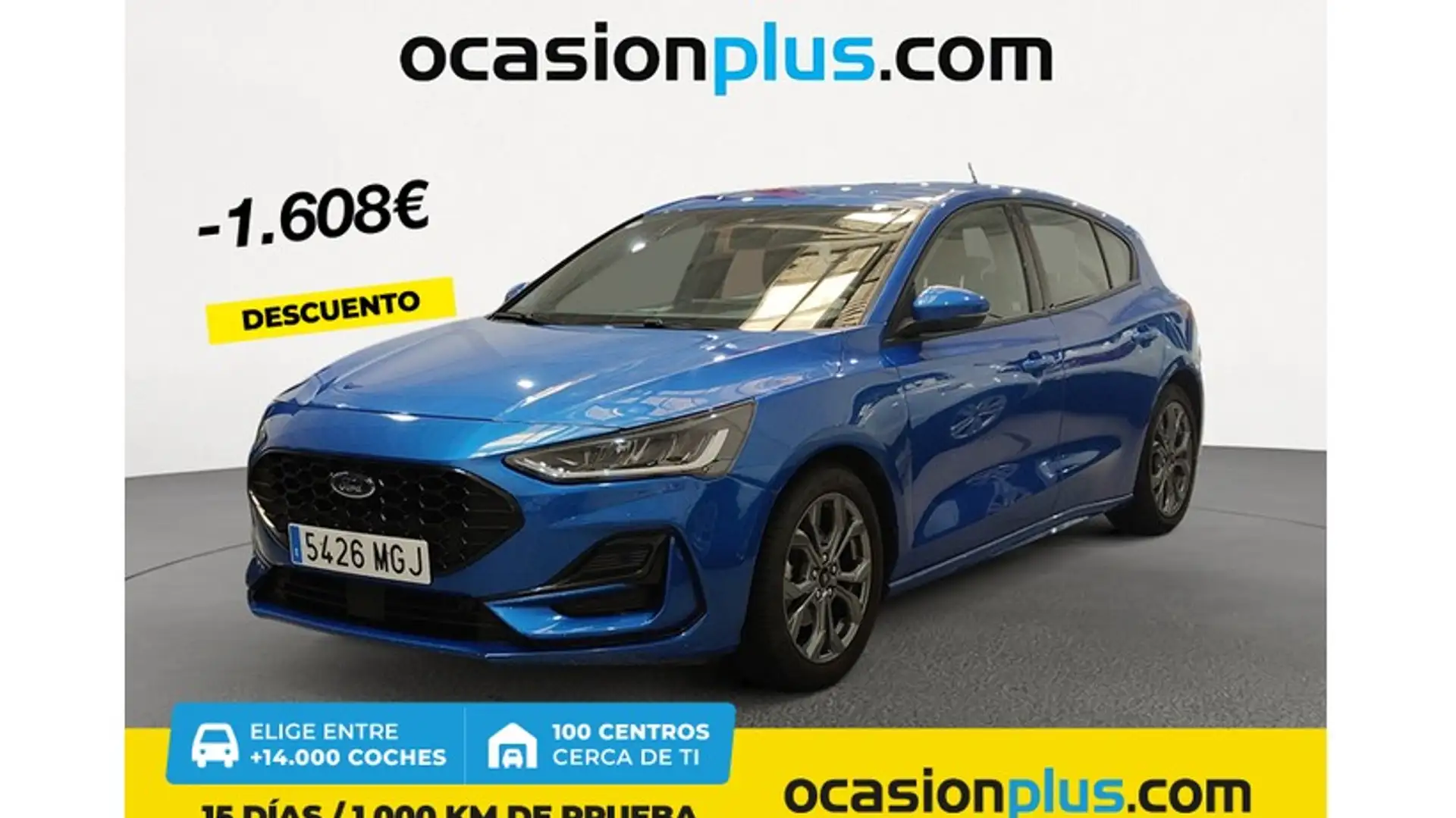Ford Focus 1.0 Ecoboost MHEV ST-Line 125 Blu/Azzurro - 1