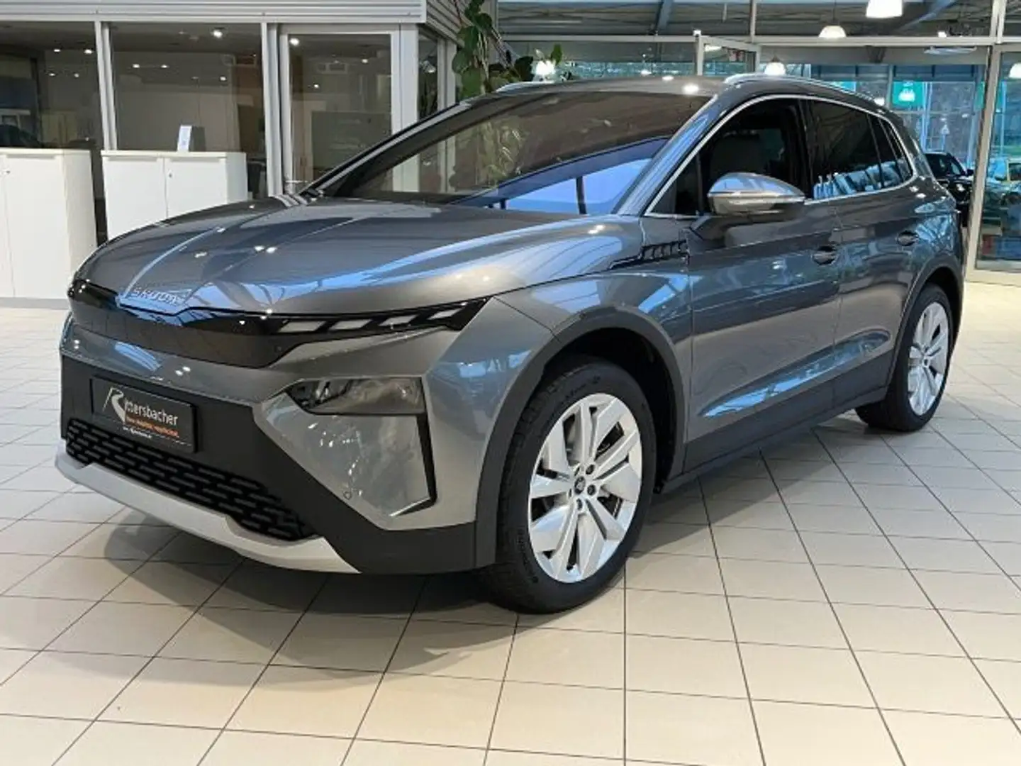 Skoda Elroq 85 82 kWh Batterie Elektromotor 210 kw Ver Grau - 2
