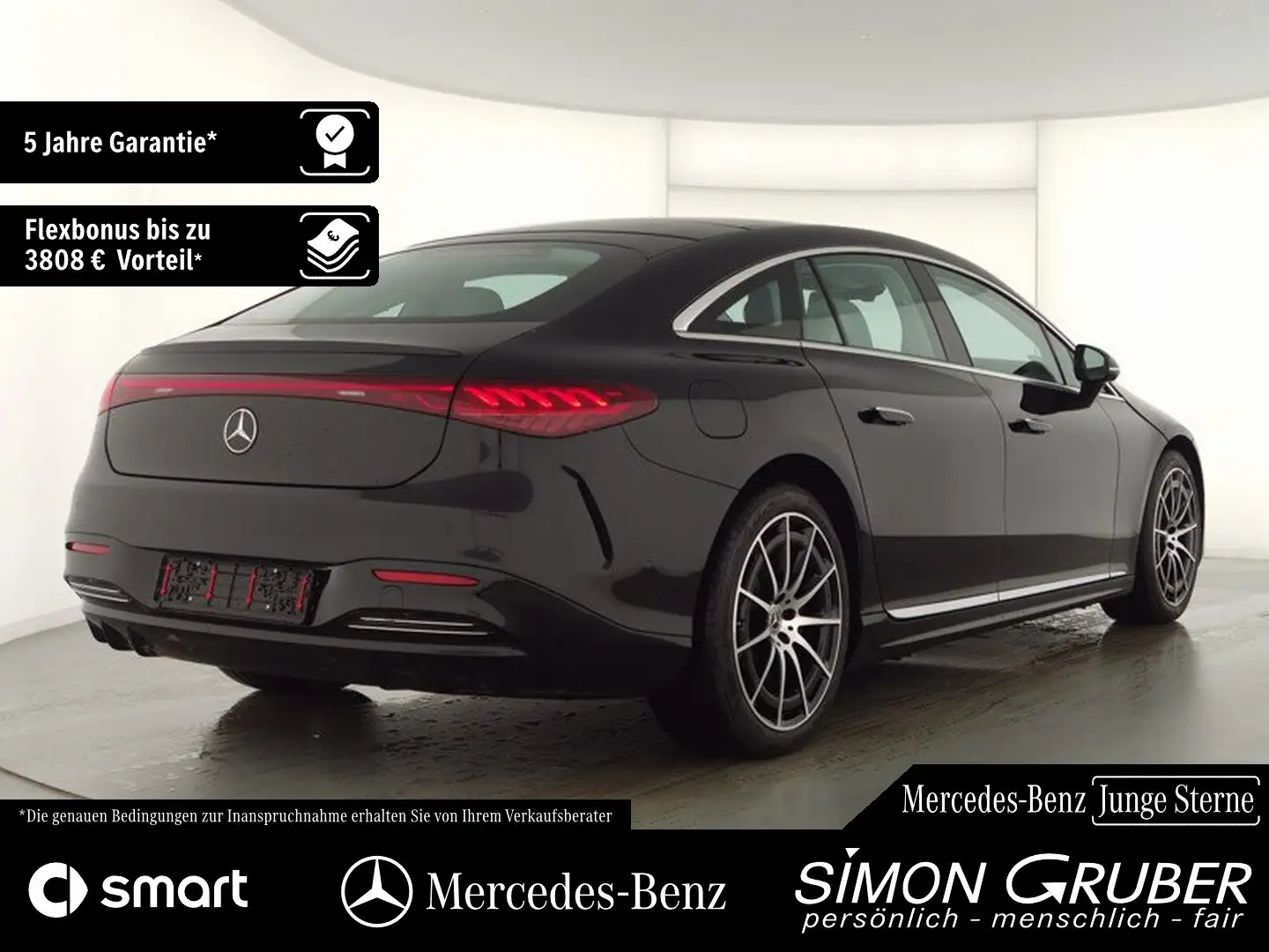 Mercedes-Benz EQS 450+ AMG Pano Hyper HUD HAL Massage Sitzklim Noir - 2