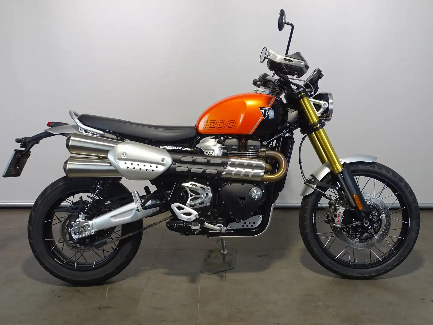 Triumph Scrambler 1200 XE Oranje - 1
