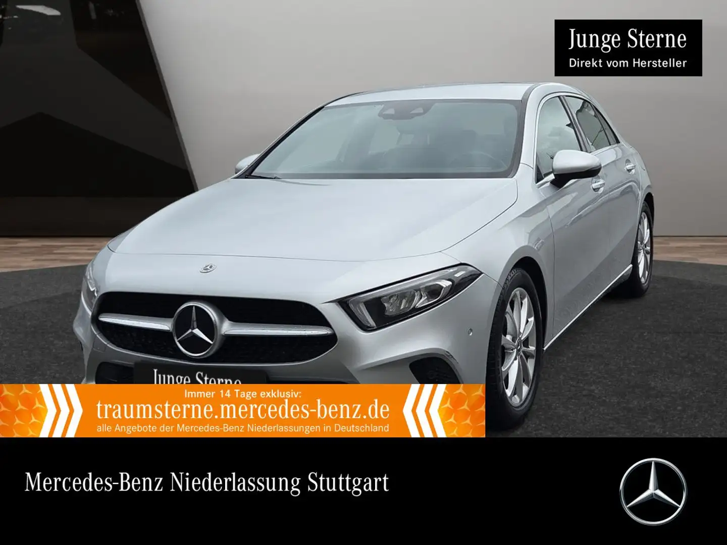 Mercedes-Benz A 180 PROGRESSIVE+LED+7G Silber - 1