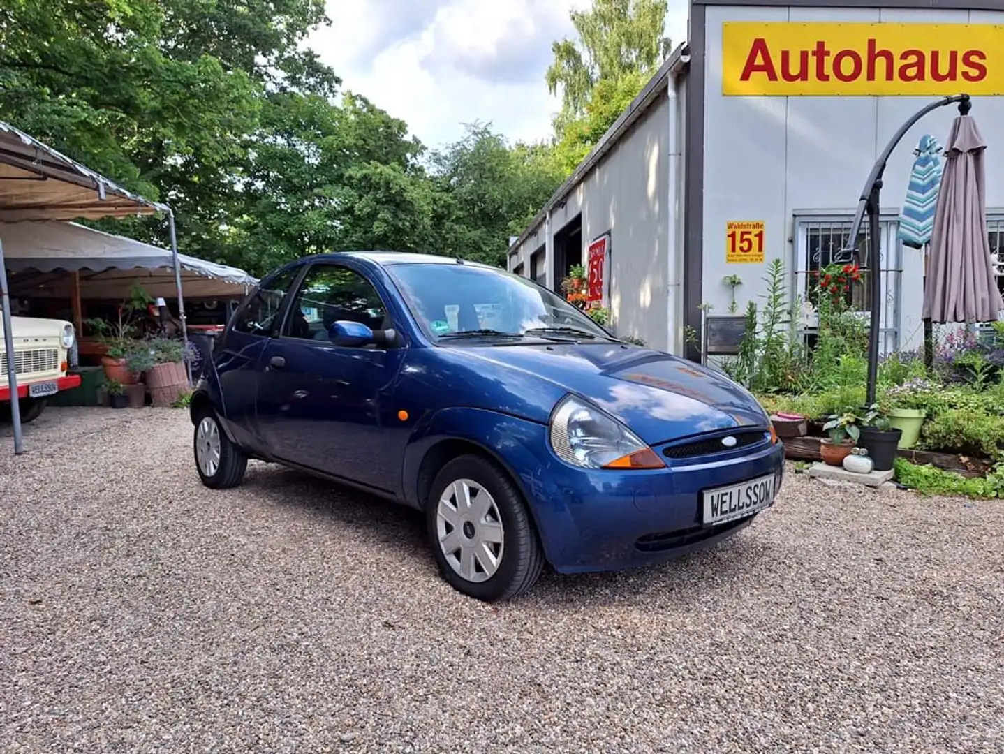 Ford Ka/Ka+ Ka 1.3 TÜV NEU + Gewährleistung ! Blau - 2