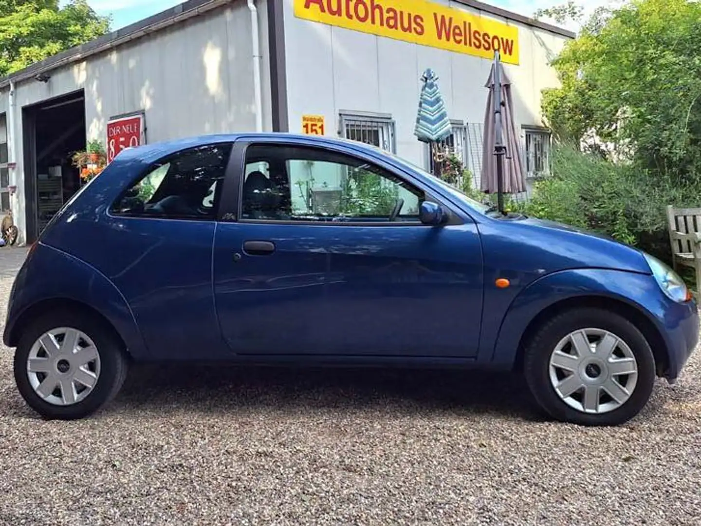 Ford Ka/Ka+ Ka 1.3 TÜV NEU + Gewährleistung ! Blau - 1
