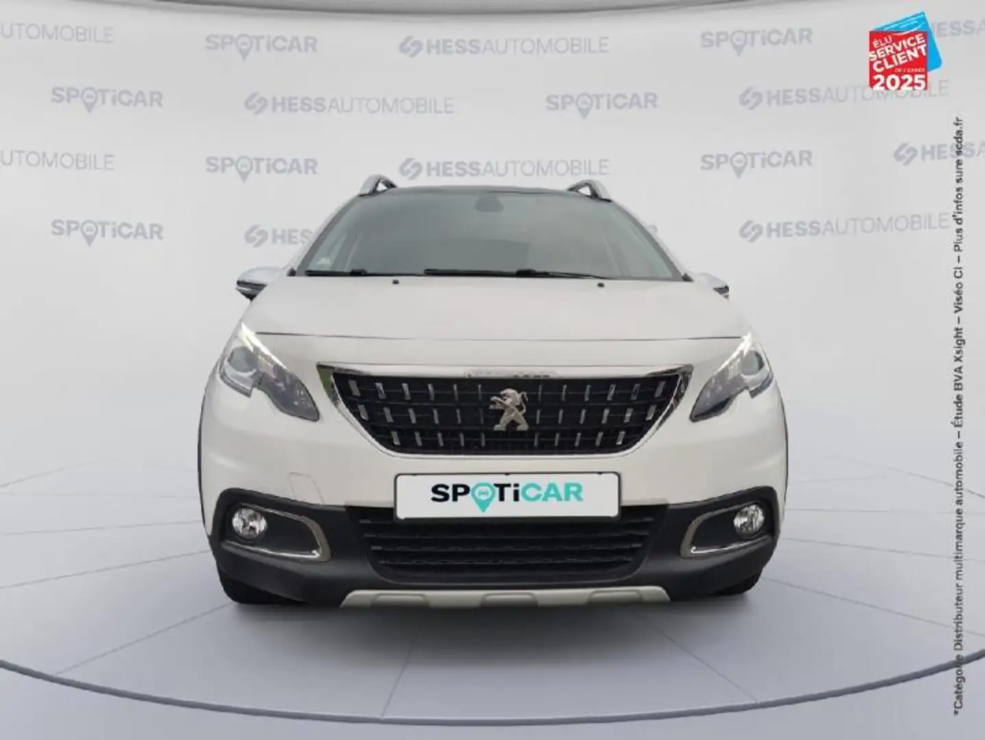 Peugeot 2008 1.2 PURETECH 130CH CROSSWAY S/S TPANO GPS CAMERA ATTELAGE Blanc - 2