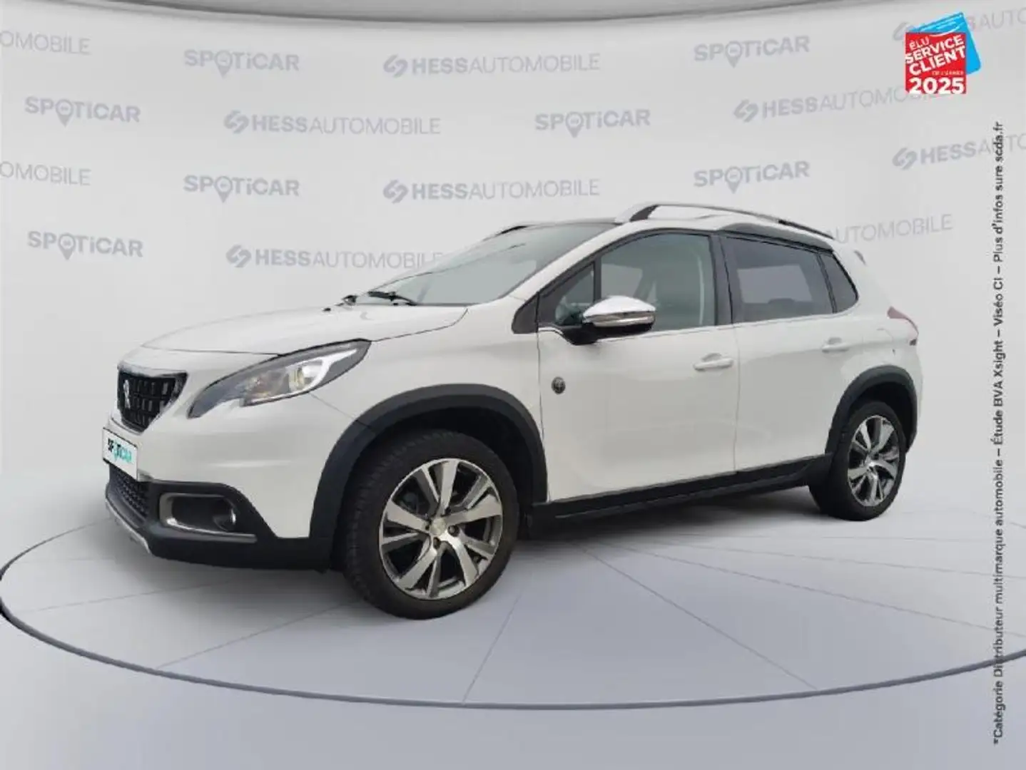 Peugeot 2008 1.2 PURETECH 130CH CROSSWAY S/S TPANO GPS CAMERA ATTELAGE Blanc - 1