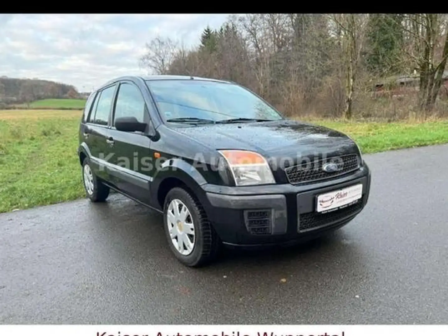 Ford Fusion Fun*2.Hand*Klima*Servo*E-Fenster Schwarz - 1