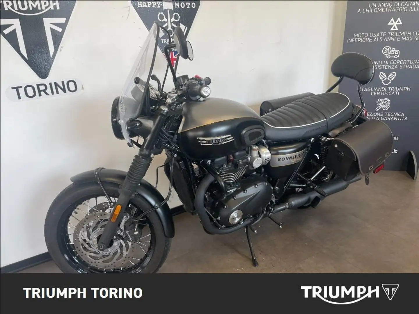 Triumph Bonneville T120 Black Gold Line Abs Grigio - 2