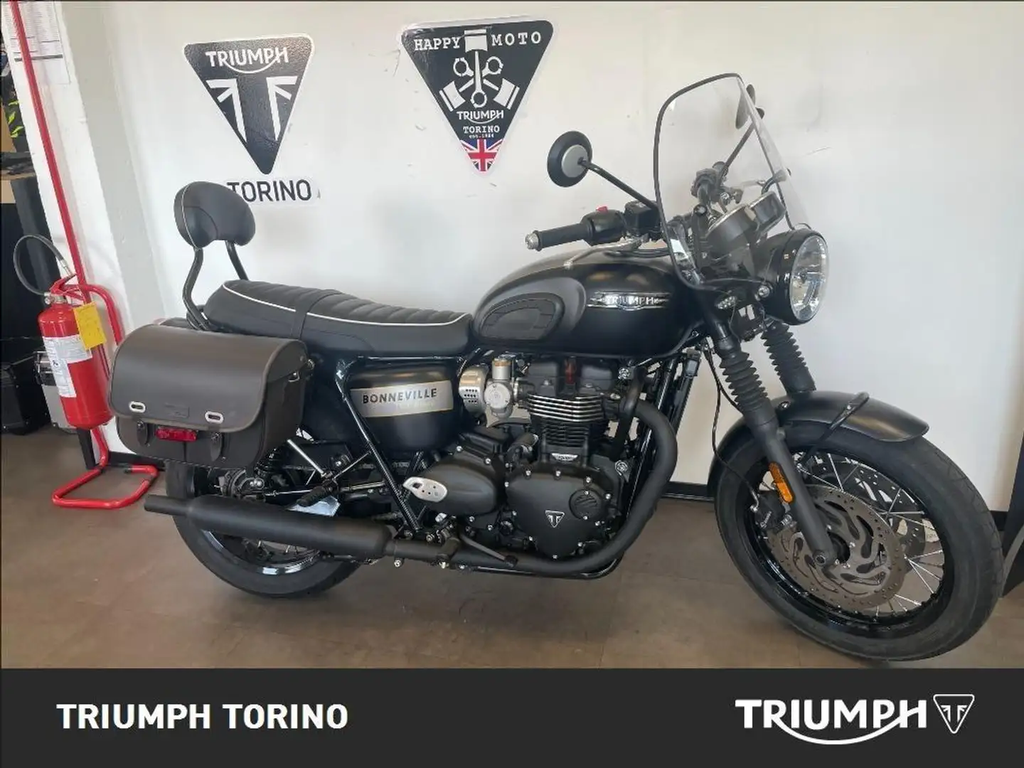 Triumph Bonneville T120 Black Gold Line Abs Grigio - 1