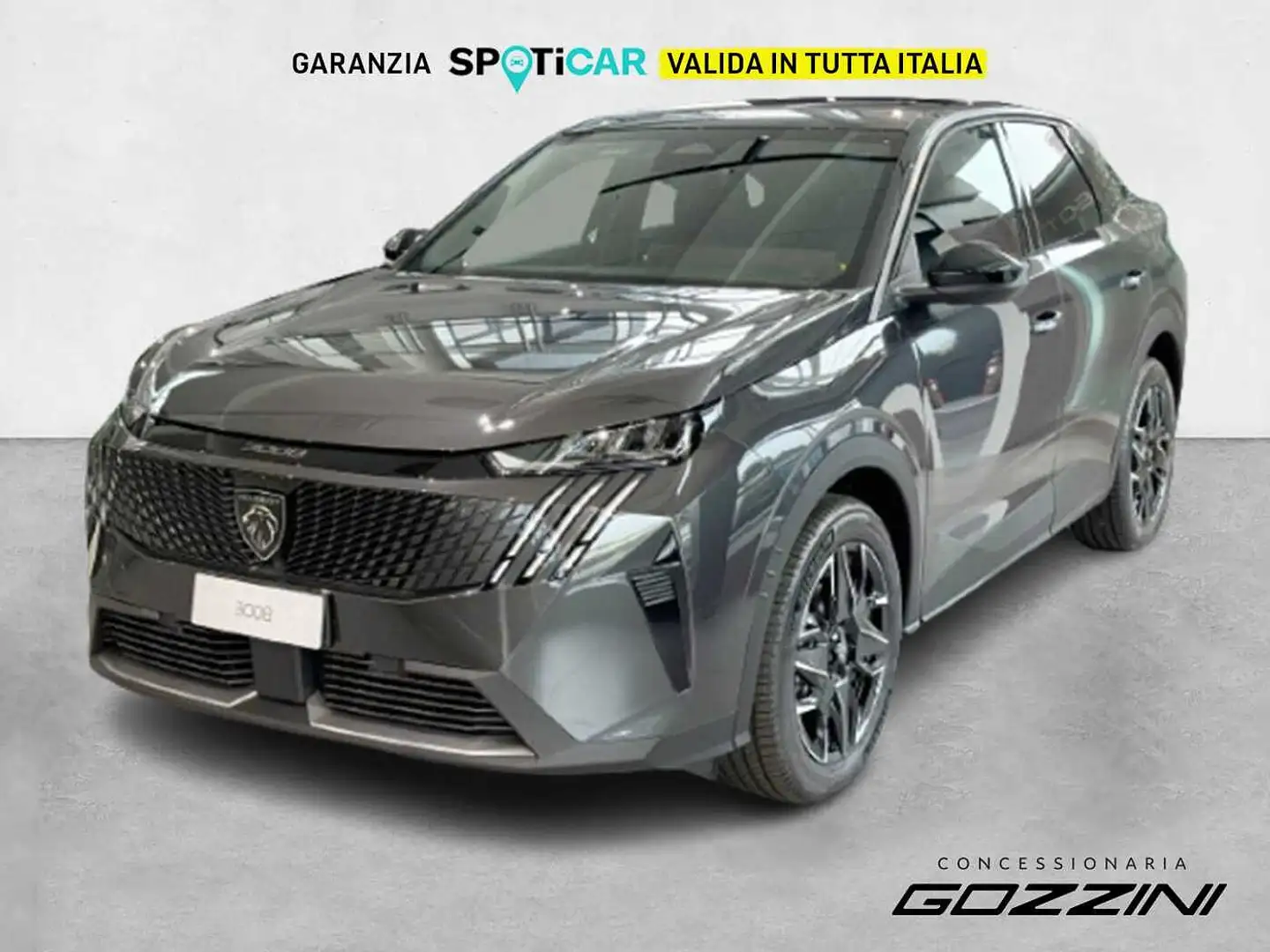 Peugeot 3008 Hybrid 136 e-DCS6 Allure KM ZERO Grigio - 1