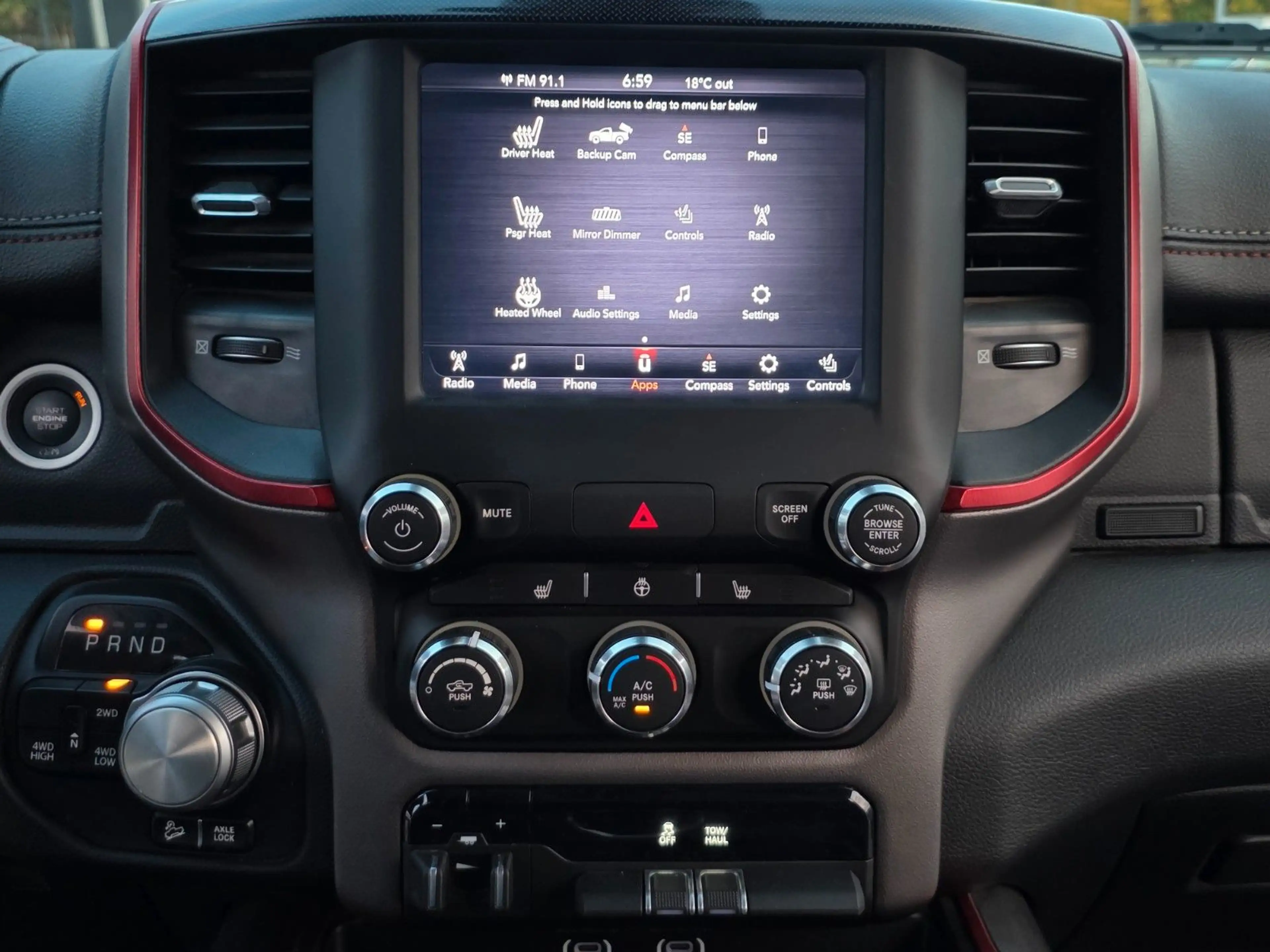 Dodge RAM Rebel 5,7 Hemi,4x4, Trailermirror,Keyless — photo 39