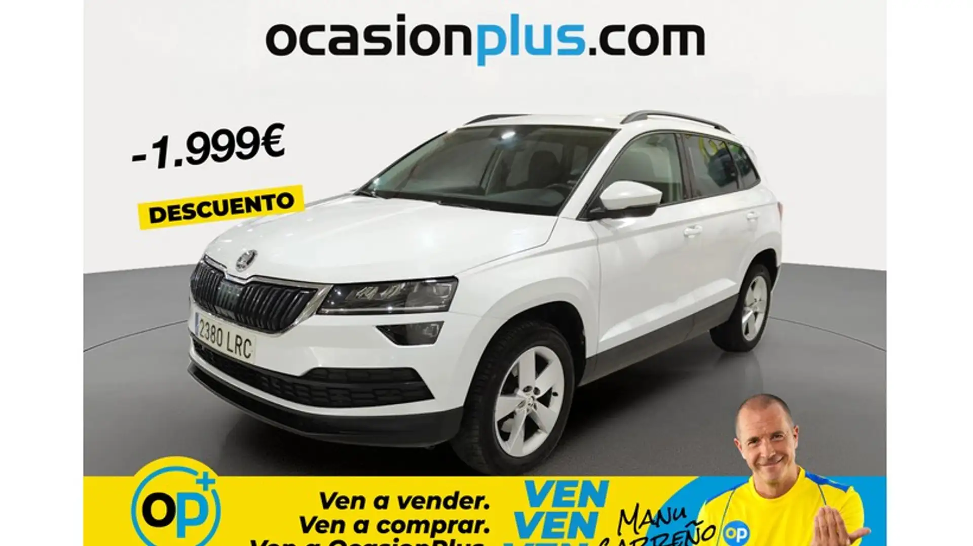 Skoda Karoq 2.0TDI AdBlue Ambition 110kW Blanco - 1