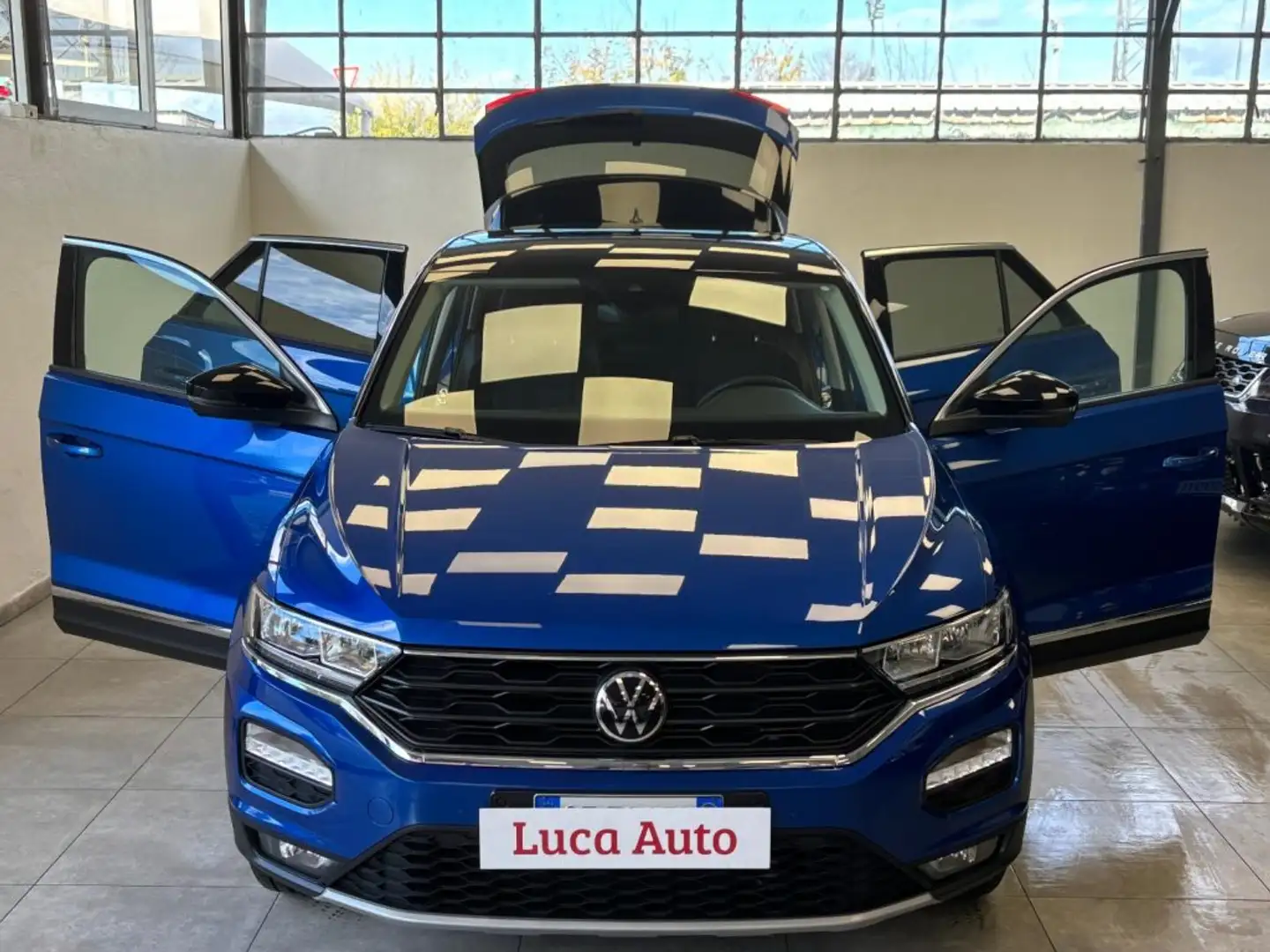 Volkswagen T-Roc 1.0 TSI 110CV *UNICO PROP.*BICOLOR*BIZONA* Blu/Azzurro - 1