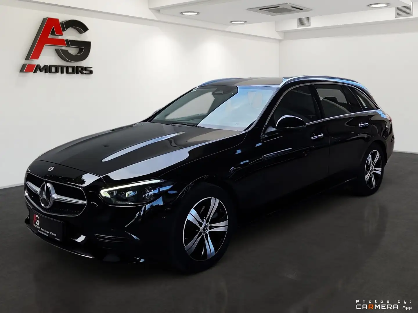 Mercedes-Benz C 200 d T Aut. AMG Line Schwarz - 1