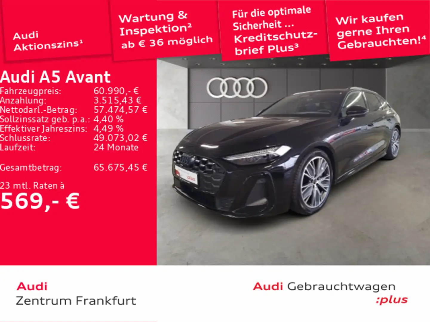 Audi A5 TDI quattro S line S tronic MatrixLED H Schwarz - 1