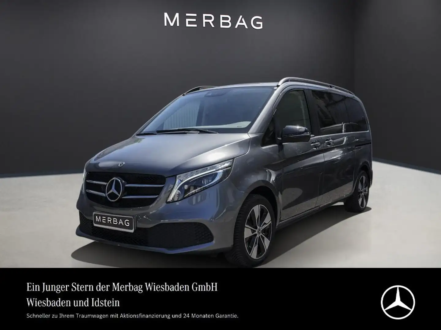 Mercedes-Benz V 250 d 4M EDITION K MBUX STH. NIGHT ILS KAMERA TISCH Gris - 1