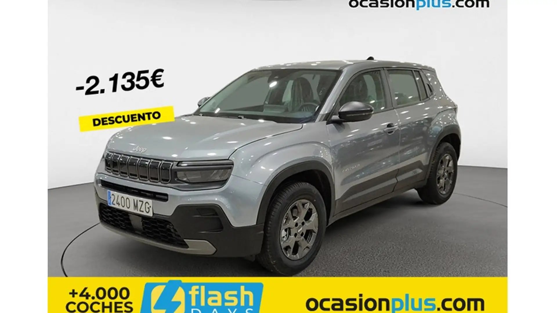 Jeep Avenger 1.2 Longitude 100 Gris - 1