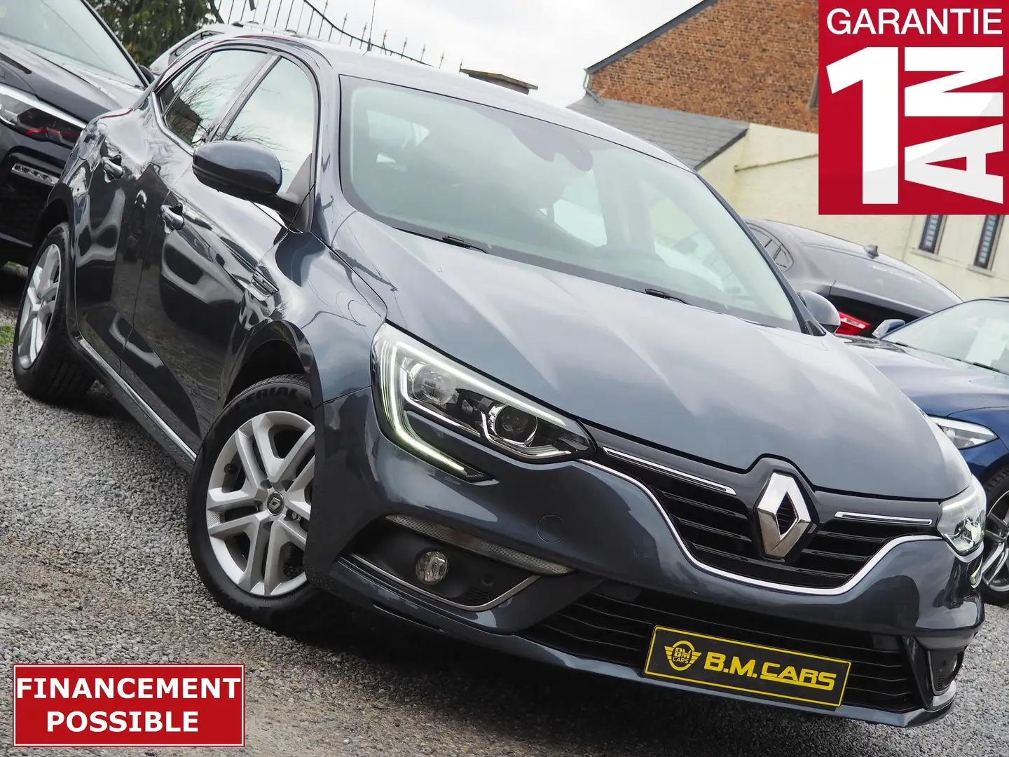 Renault Megane 1.33 TCe ✅ BOITE AUTO ✅ FULL OPTIONS - GARANTI Grijs - 1