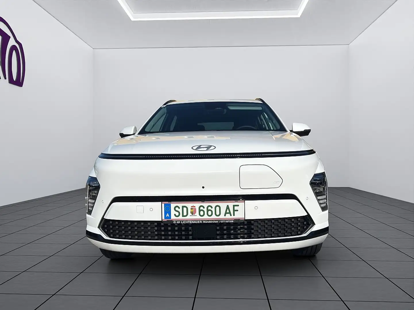 Hyundai KONA Kona Elektro 64,8kWh GO +Technik Paket, Vehicle... Weiß - 2